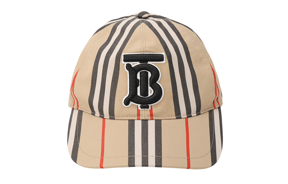 Кепка Burberry Logo Embroidered Baseball Cap Beige - изображение 2