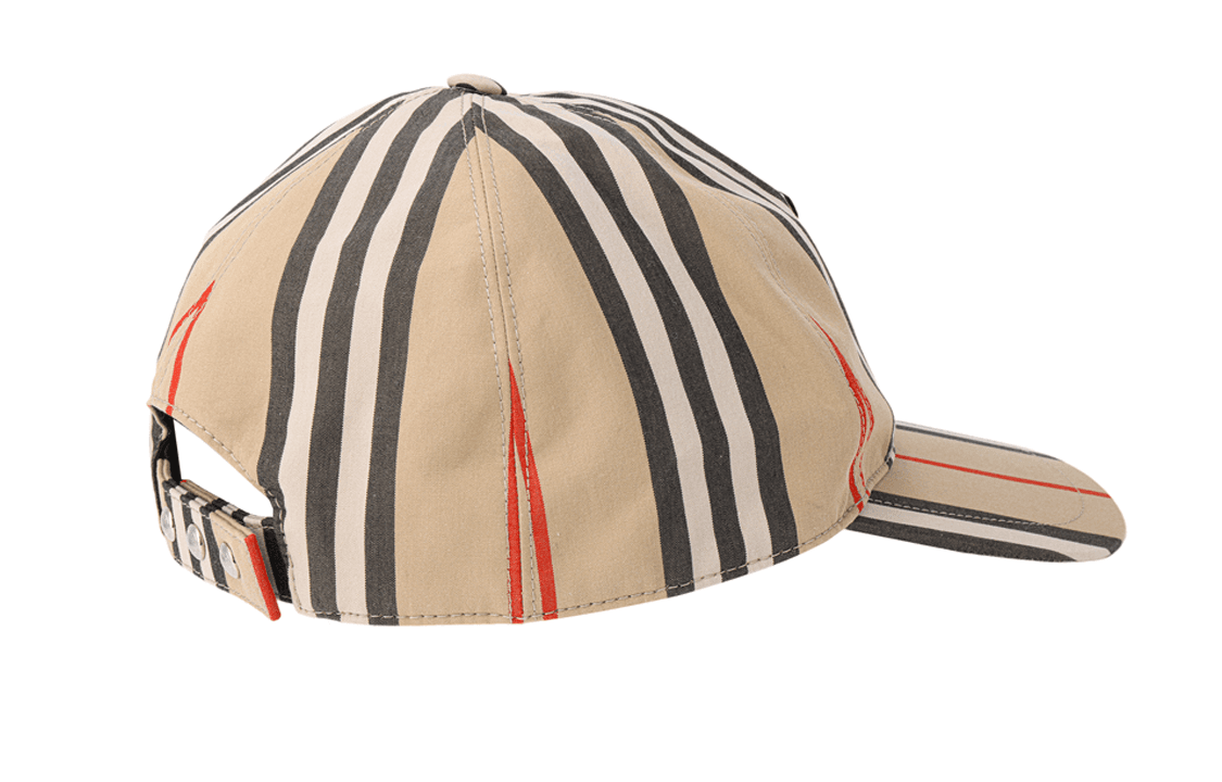 Кепка Burberry Logo Embroidered Baseball Cap Beige - изображение 3