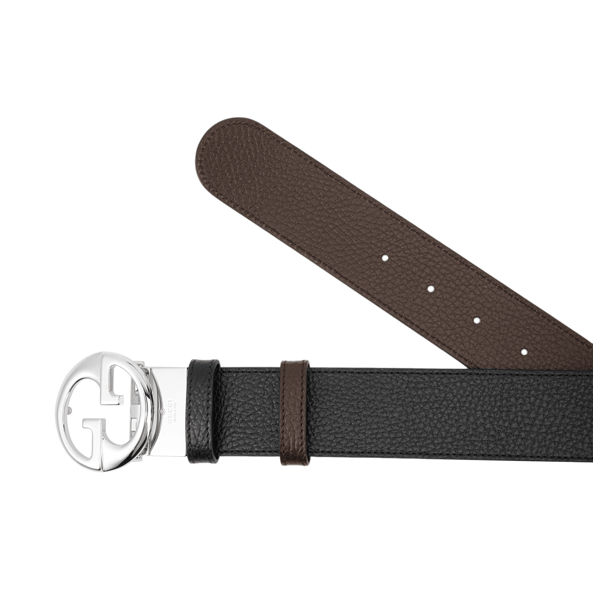 Ремень Gucci Leather Double G Belt - изображение 4
