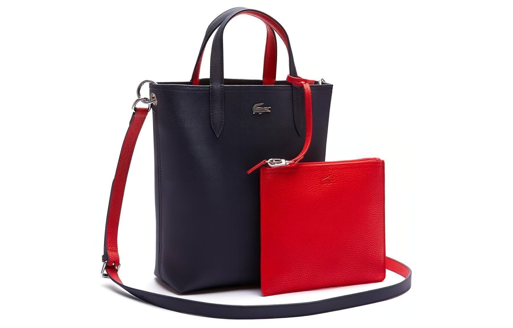 Сумка LACOSTE Anna Logo PVC Tote - изображение 3