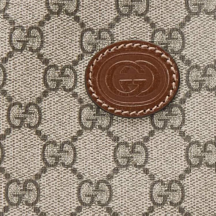 Сумка через плечо Gucci Double G Beige/Brown - изображение 9