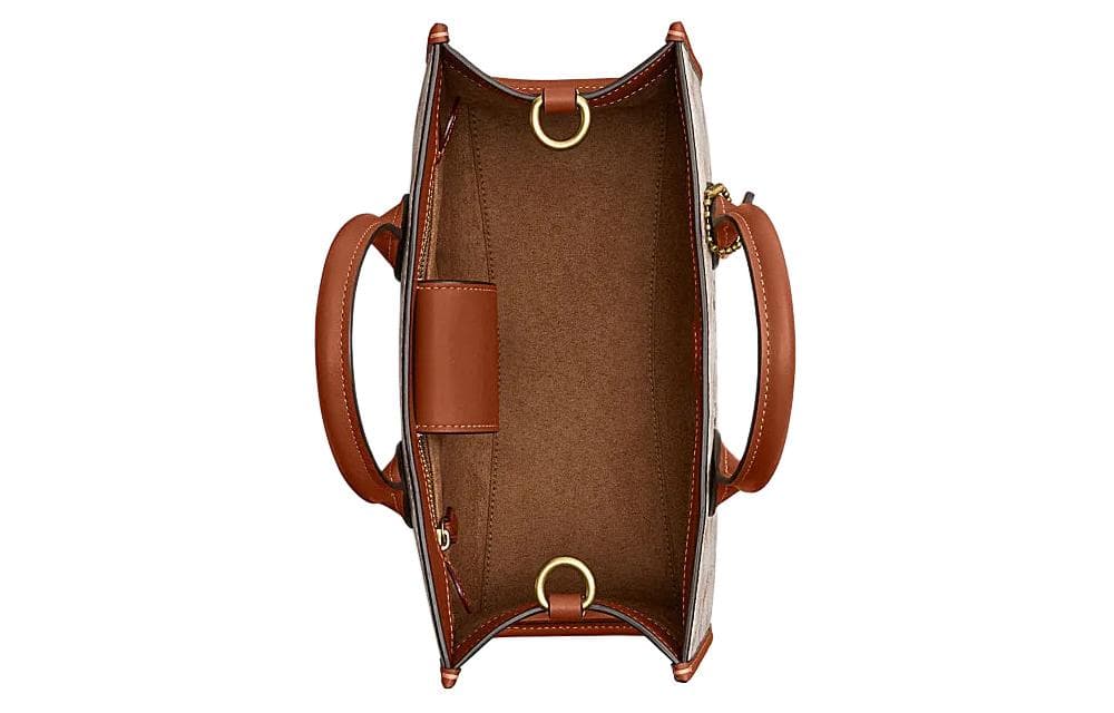 Сумка COACH Ace 26 Chalk White Amber - изображение 3
