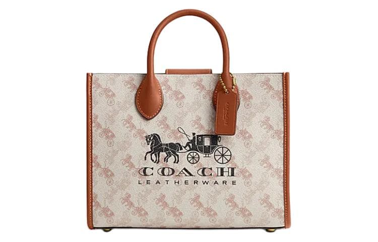 Сумка COACH Ace 26 Chalk White Amber - изображение 1