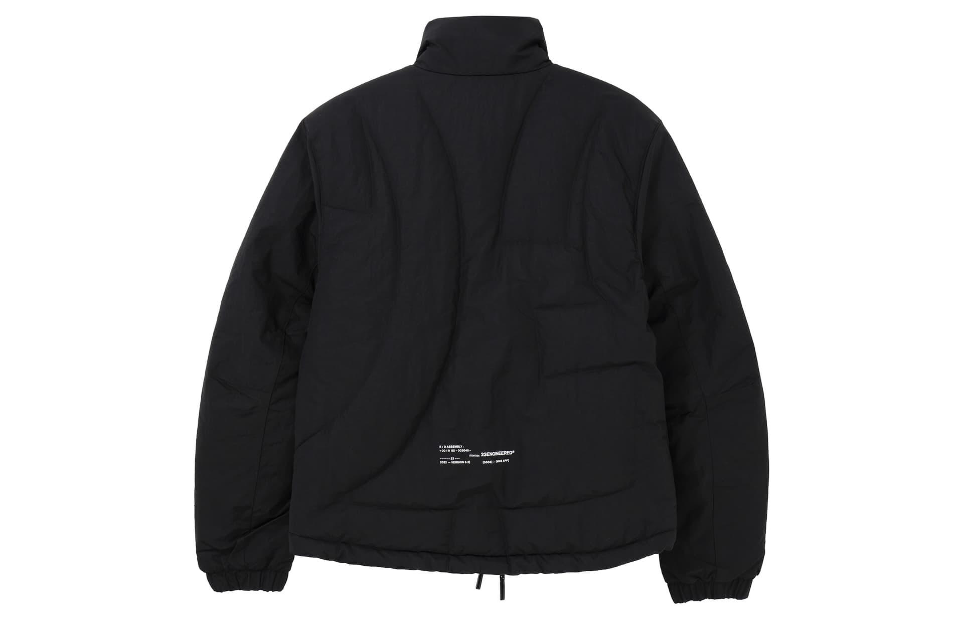 Зимняя куртка пуховик Jordan Cotton Jacket Black - изображение 2