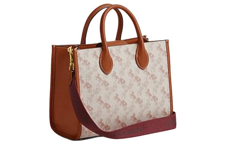 Сумка COACH Ace 26 Chalk White Amber - изображение 2