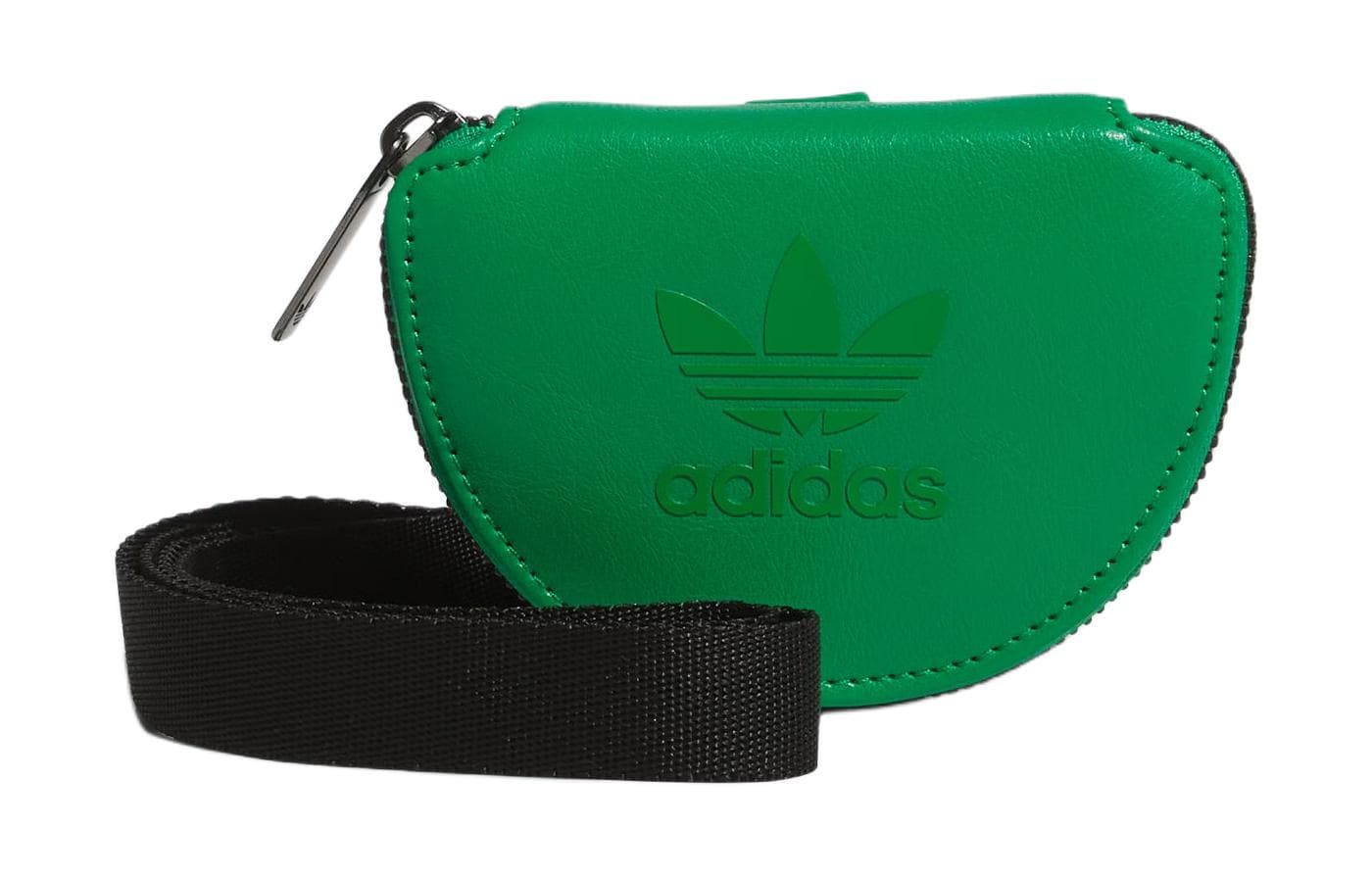 Портмоне Adidas Originals Полиуретан Монетница Маленький Унисекс Рейн Зеленый - изображение 1