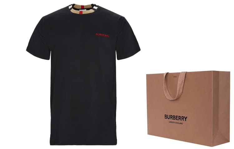 Футболка Burberry T-Shirt Black - изображение 3