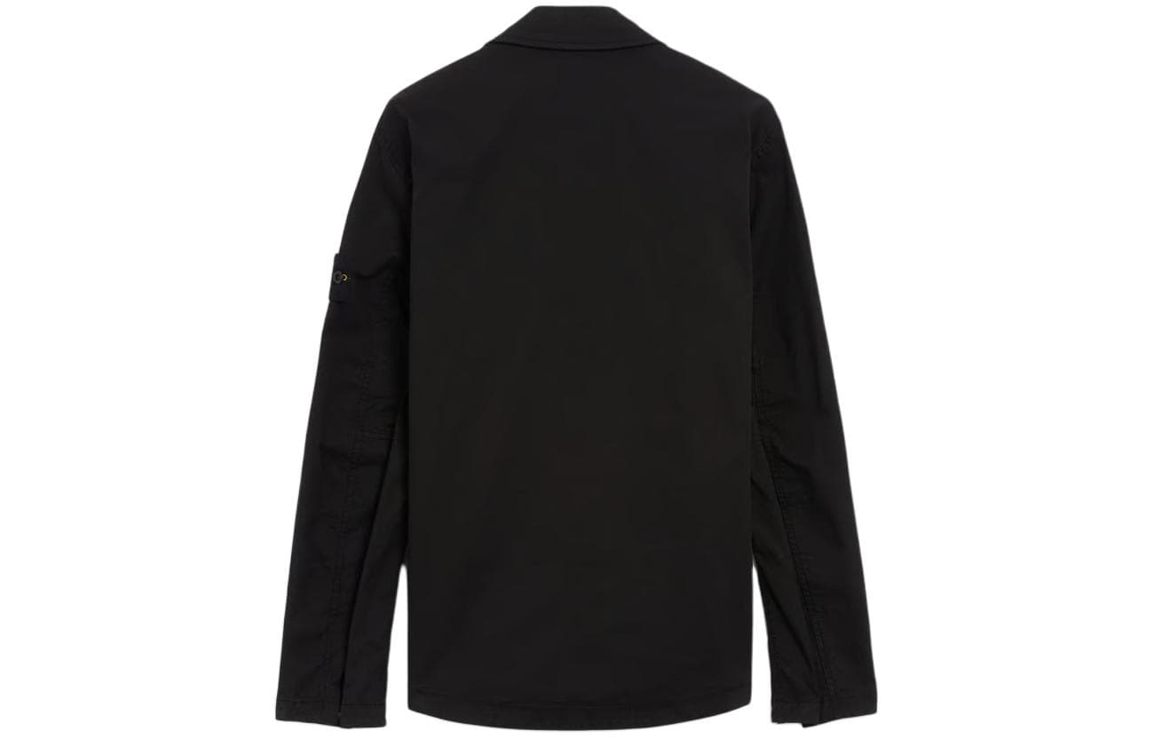 Куртка Stone Island SS24 Black Jacket - изображение 2