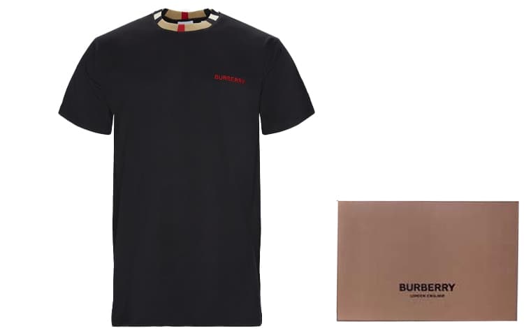 Футболка Burberry T-Shirt Black - изображение 4