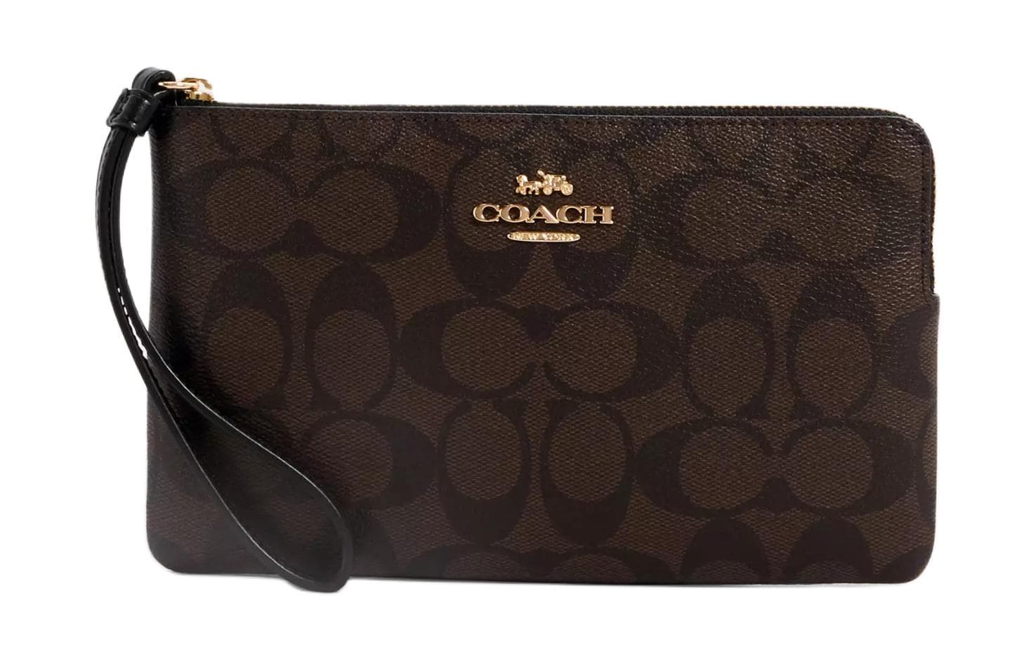 Кошелек COACH Corner Zip Wristle 20 Logo - изображение 1