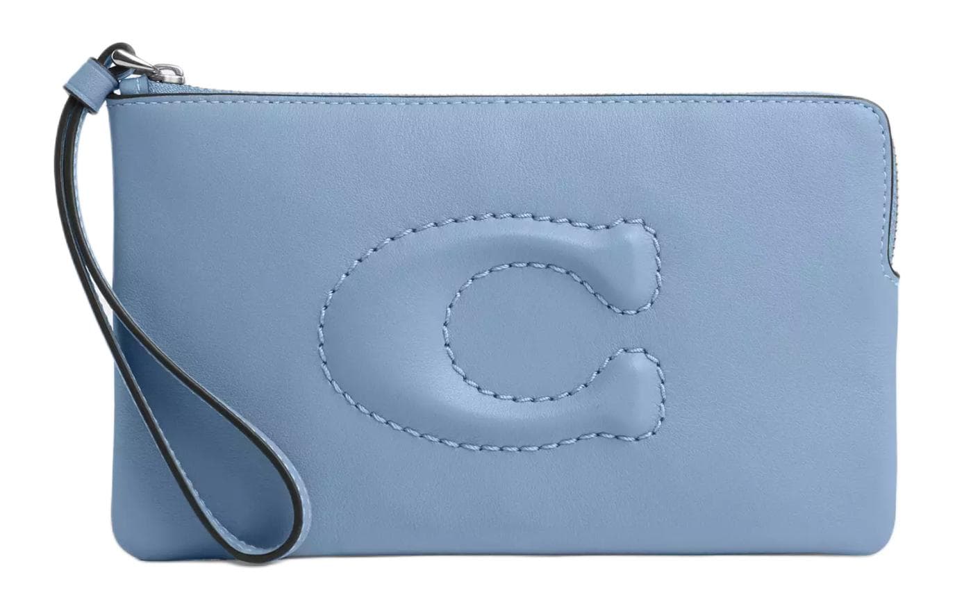 Сумка COACH Corner ZipWristlet Large 19Logo - изображение 1