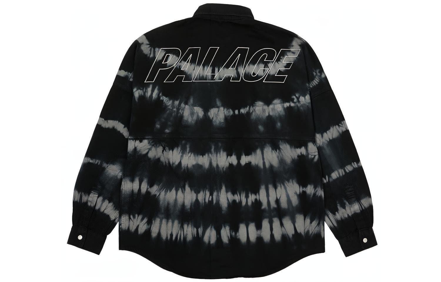 Рубашка PALACE SS22 Tie-dye Shirt Black - изображение 2
