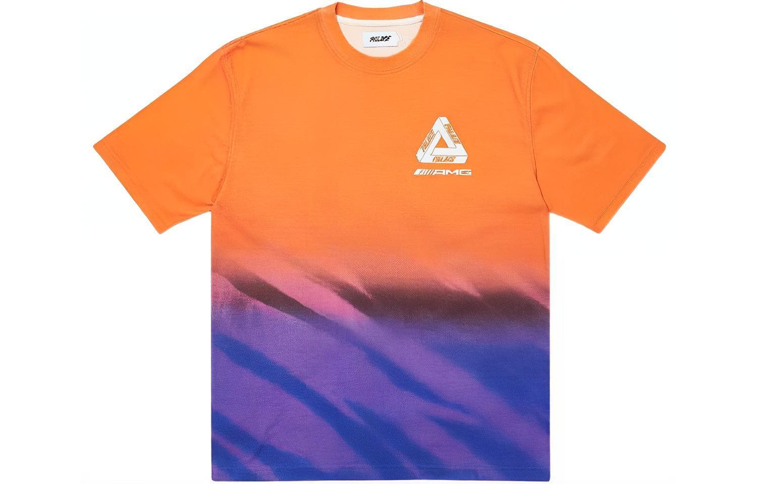 Футболка PALACE x AMG Palace Amg 2.0 London T-Shirt Orangepurple T - изображение 2