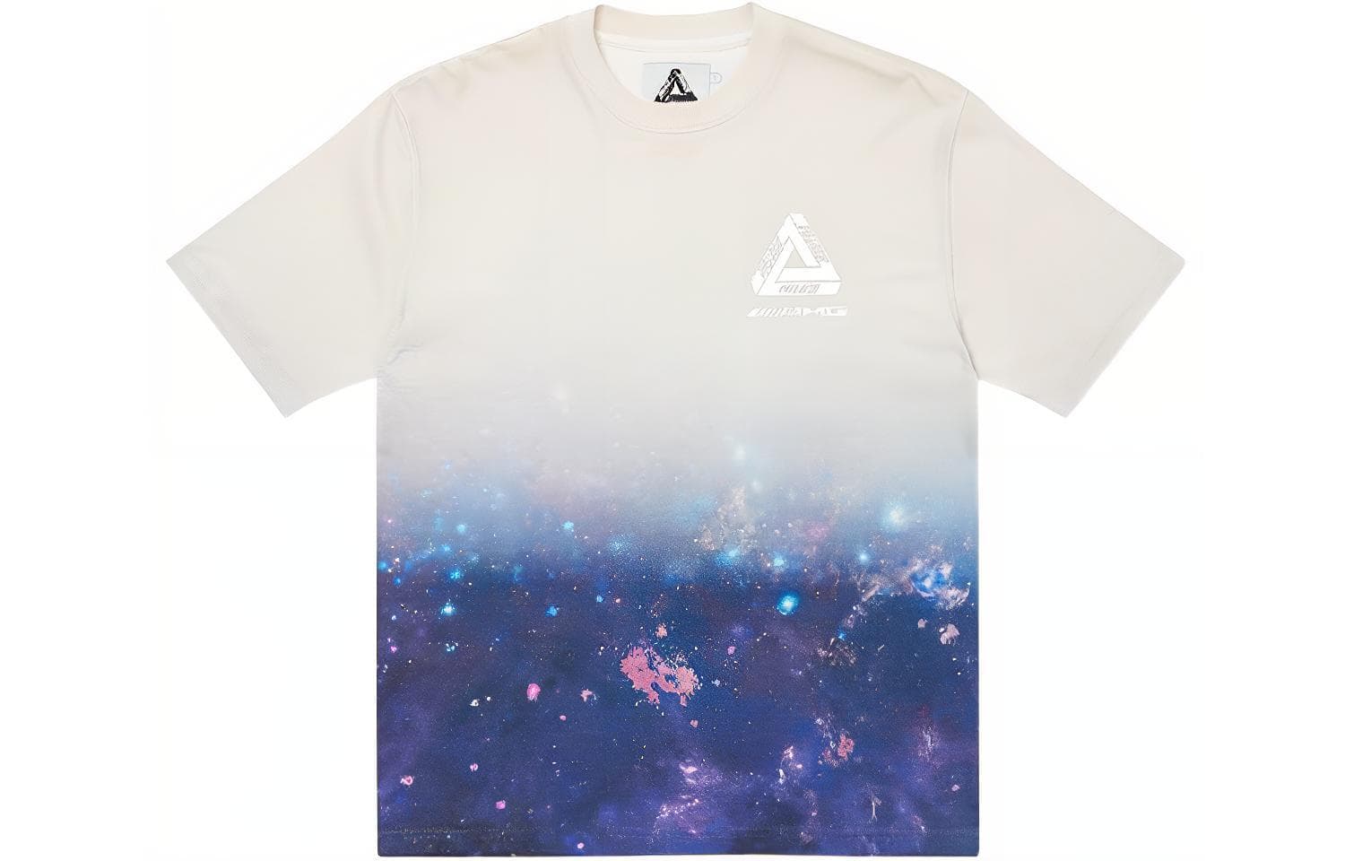 Футболка PALACE x AMG SS22 Tokyo T-Shirt Tan Blue T - изображение 2