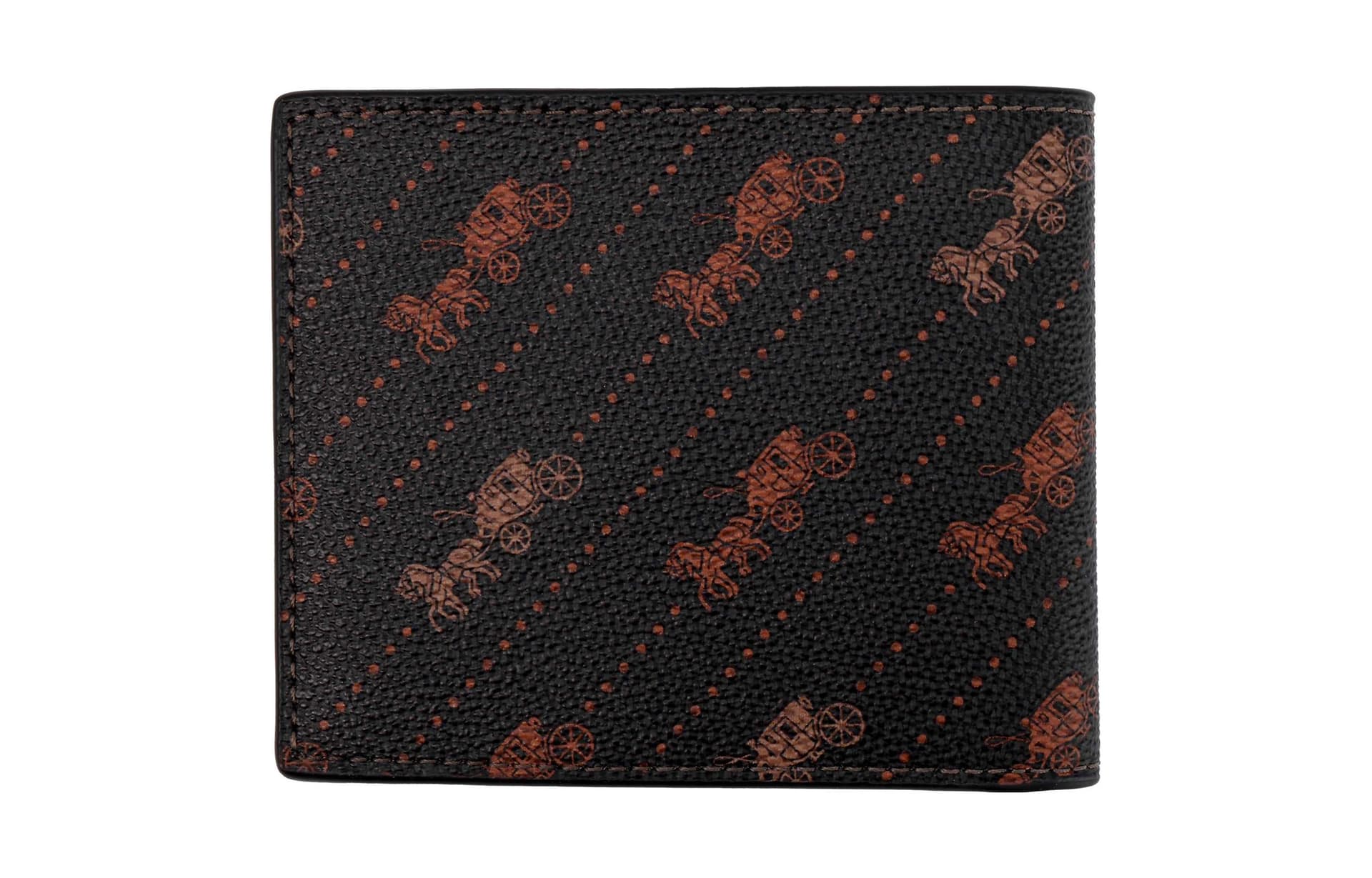 Кошелек COACH Billfold Wallet Brown - изображение 3