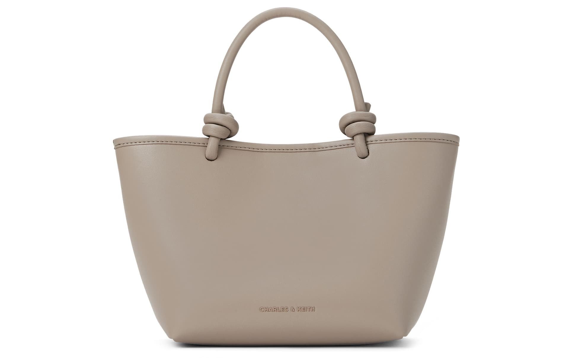 Мини-сумка CHARLESKEITH ck PU Tote Taupe - изображение 1