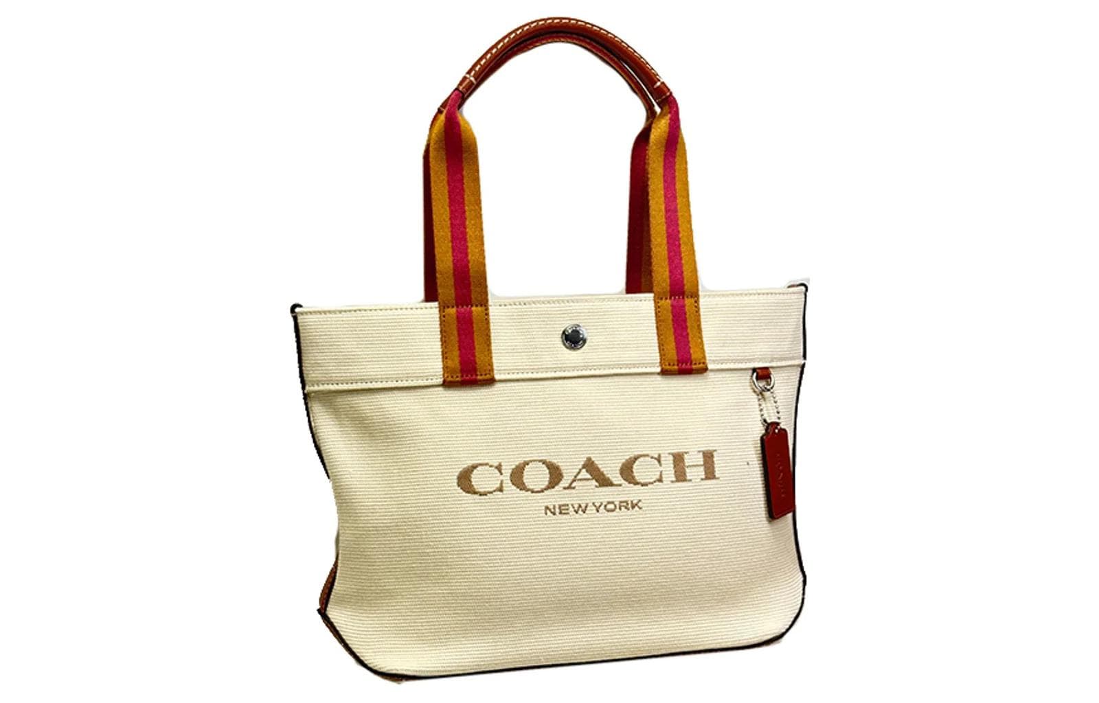 Сумка COACH Tote 23 Beige - изображение 1