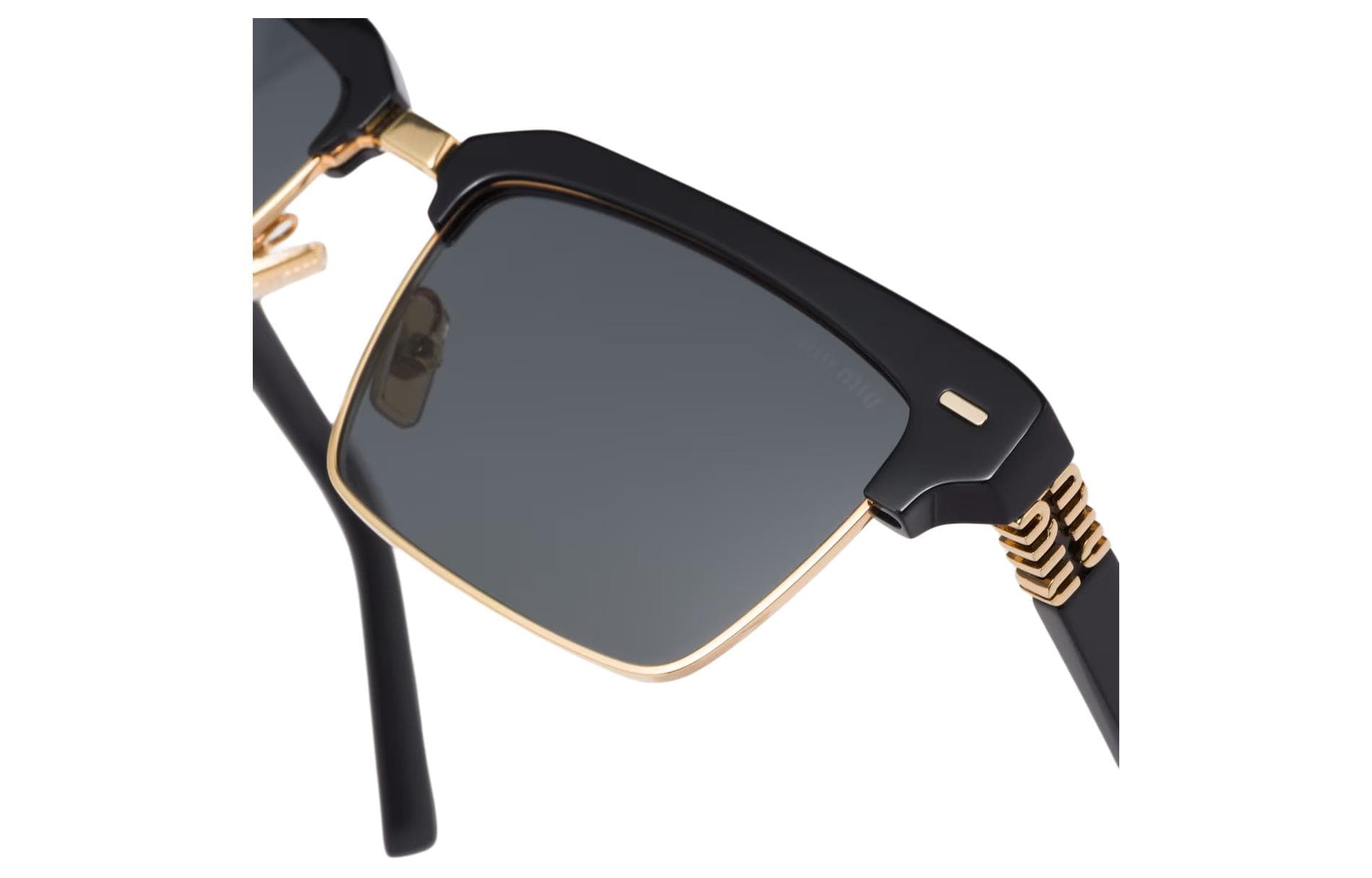 Солнцезащитные очки Miu Miu Sunglasses Black - изображение 3