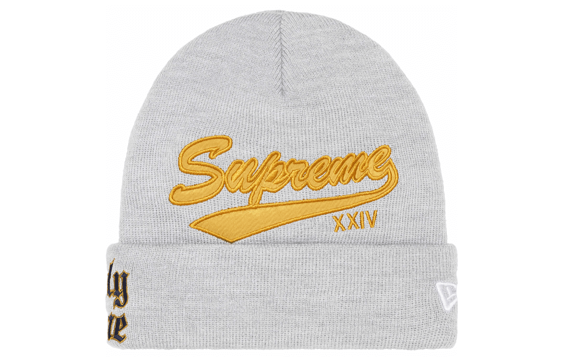Шапка Supreme SS24 WEEK 4 NEW ERA SALVATION BEANIE - изображение 1