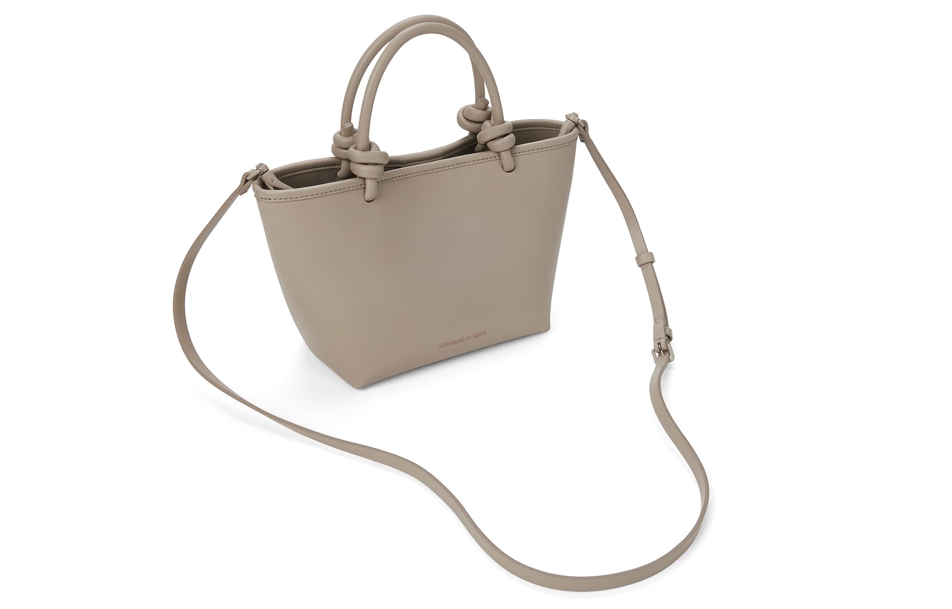 Мини-сумка CHARLESKEITH ck PU Tote Taupe - изображение 3