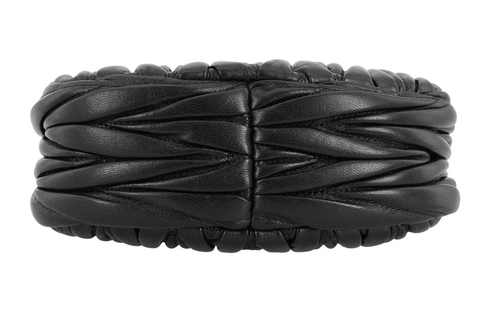 Сумка Miu Miu Wander Matelassé Mini Black - изображение 7