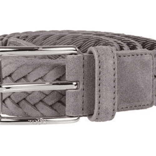 Ремень TOD'S Artificial Suede Belts Men's Gray TOD'S Искусственная замша Ремни Мужской Серый - изображение 3