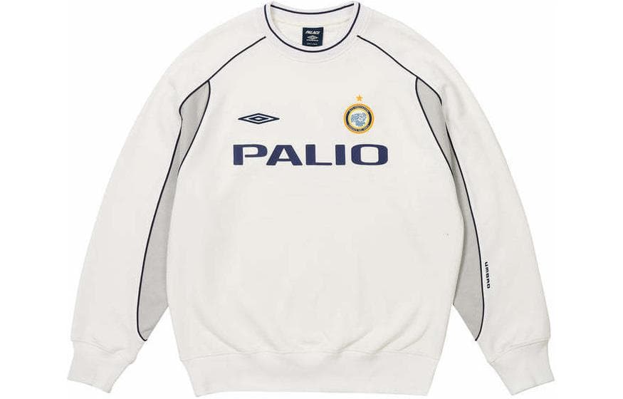 Худи PALACE x umbro SS24 WARM UP CREW - изображение 2