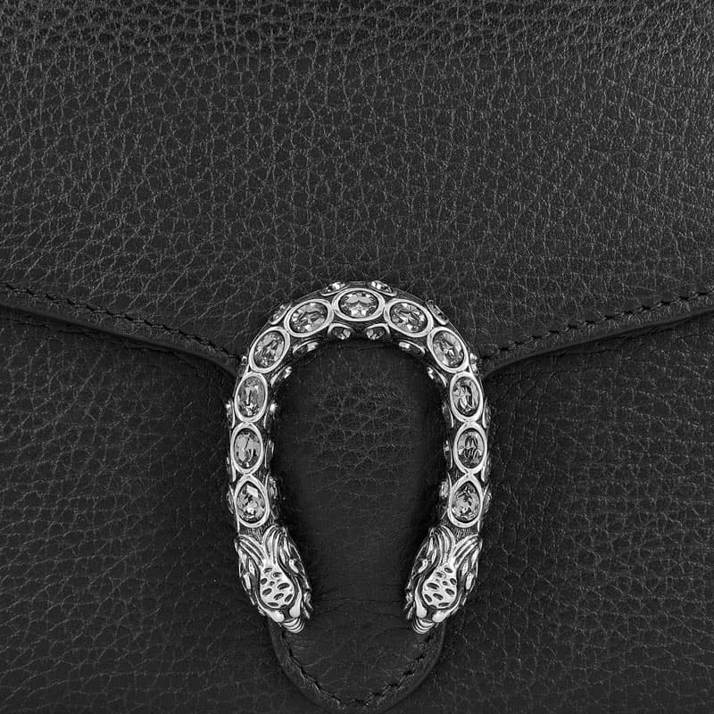 Сумка через плечо Gucci Dionysus Mini Black - изображение 9