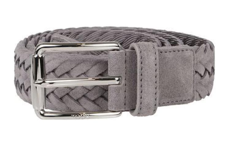 Ремень TOD'S Artificial Suede Belts Men's Gray TOD'S Искусственная замша Ремни Мужской Серый - изображение 2