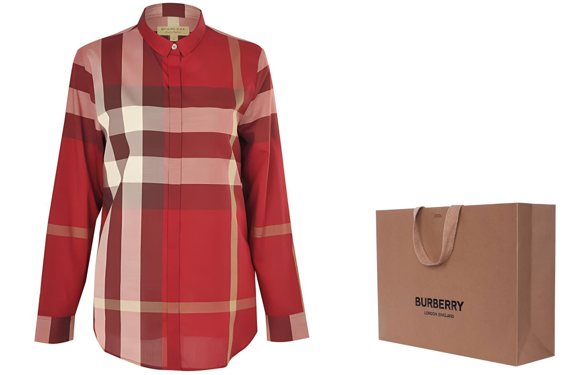 Блузка Burberry - изображение 2