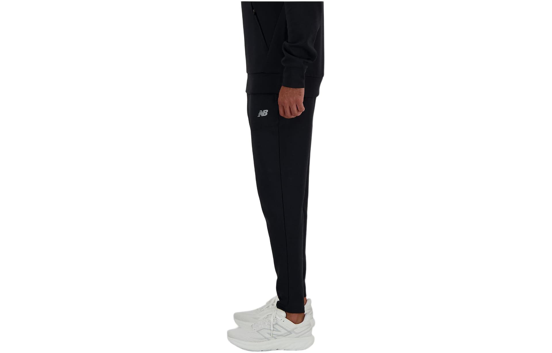 Штаны New Balance Tech KNIT Брюки Повседневные Мужские Черные - изображение 3