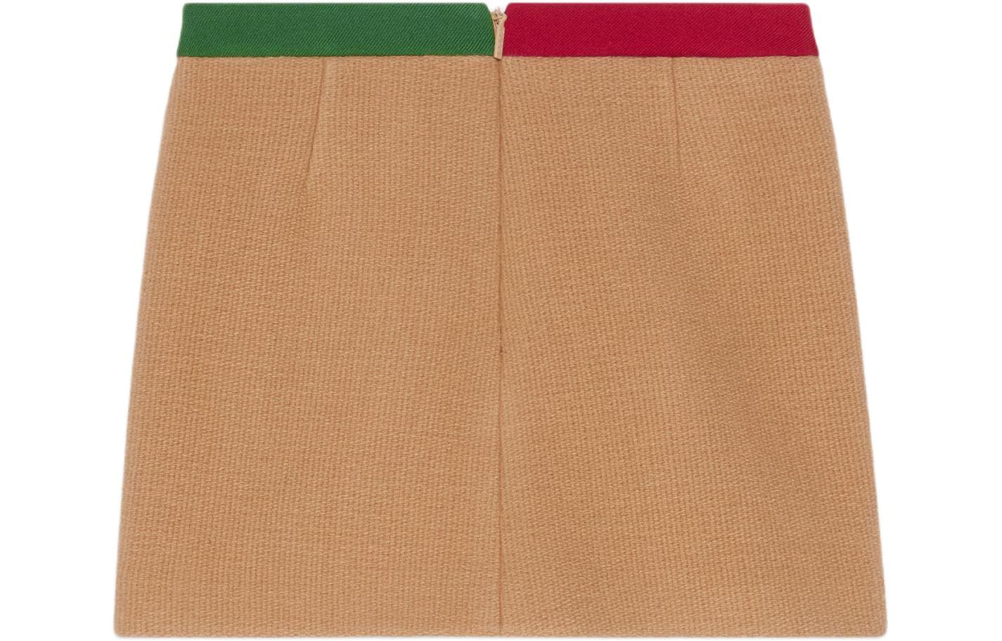 GUCCI Knit Wool Skirt - изображение 2