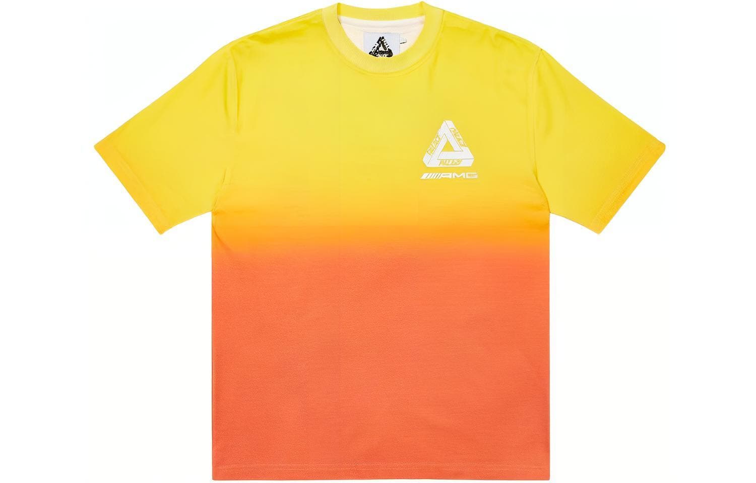 Футболка PALACE x AMG Palace Amg 2.0 Los Angeles T-shirt Yelloworange T - изображение 2