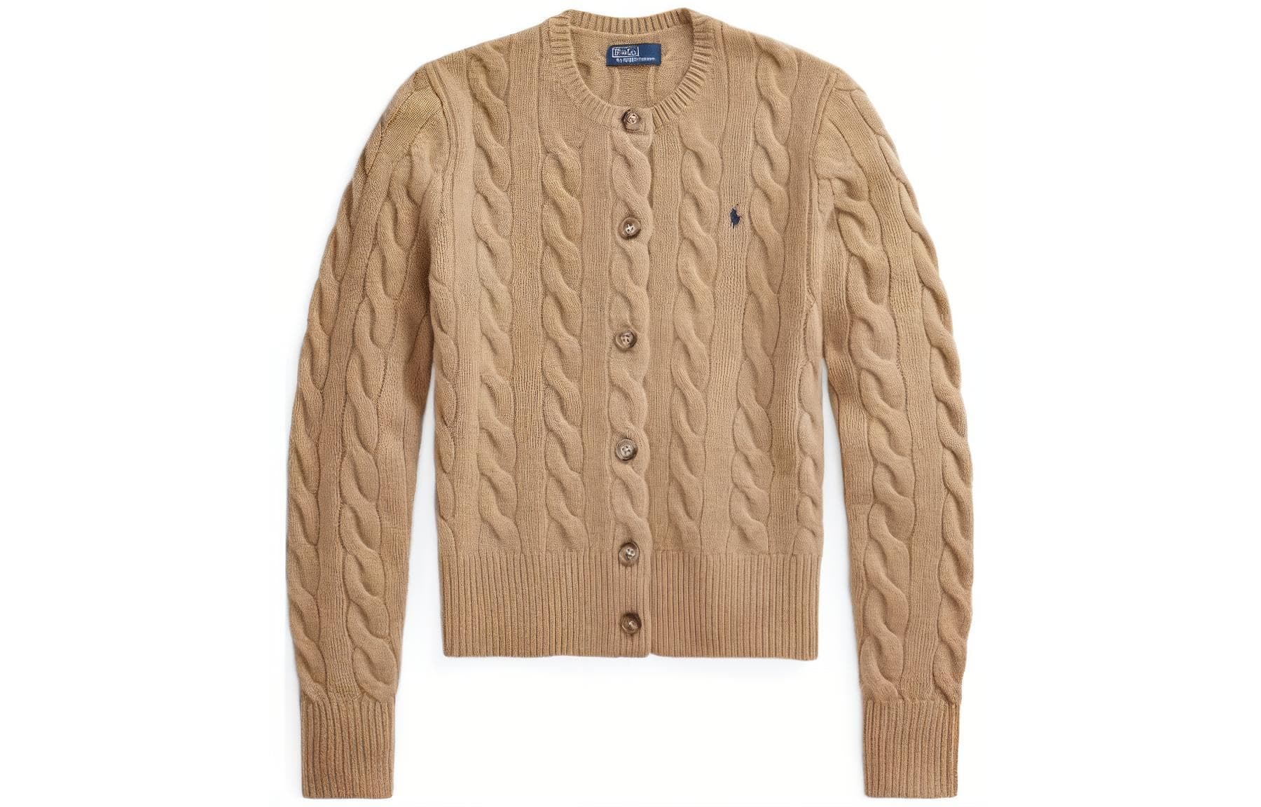 Кофта Polo Ralph Lauren Cable-Knit Wool-Cashmere Cardigan - изображение 2