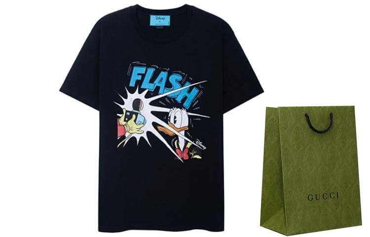 Футболка Gucci x Disney SS21 T-Shirt Black - изображение 3