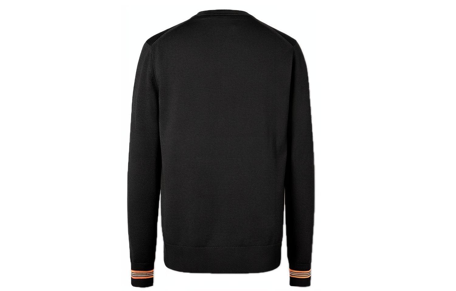 Кофта Burberry Sweater Black - изображение 2