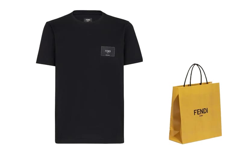 Футболка FENDI SS23 LogoT - изображение 3