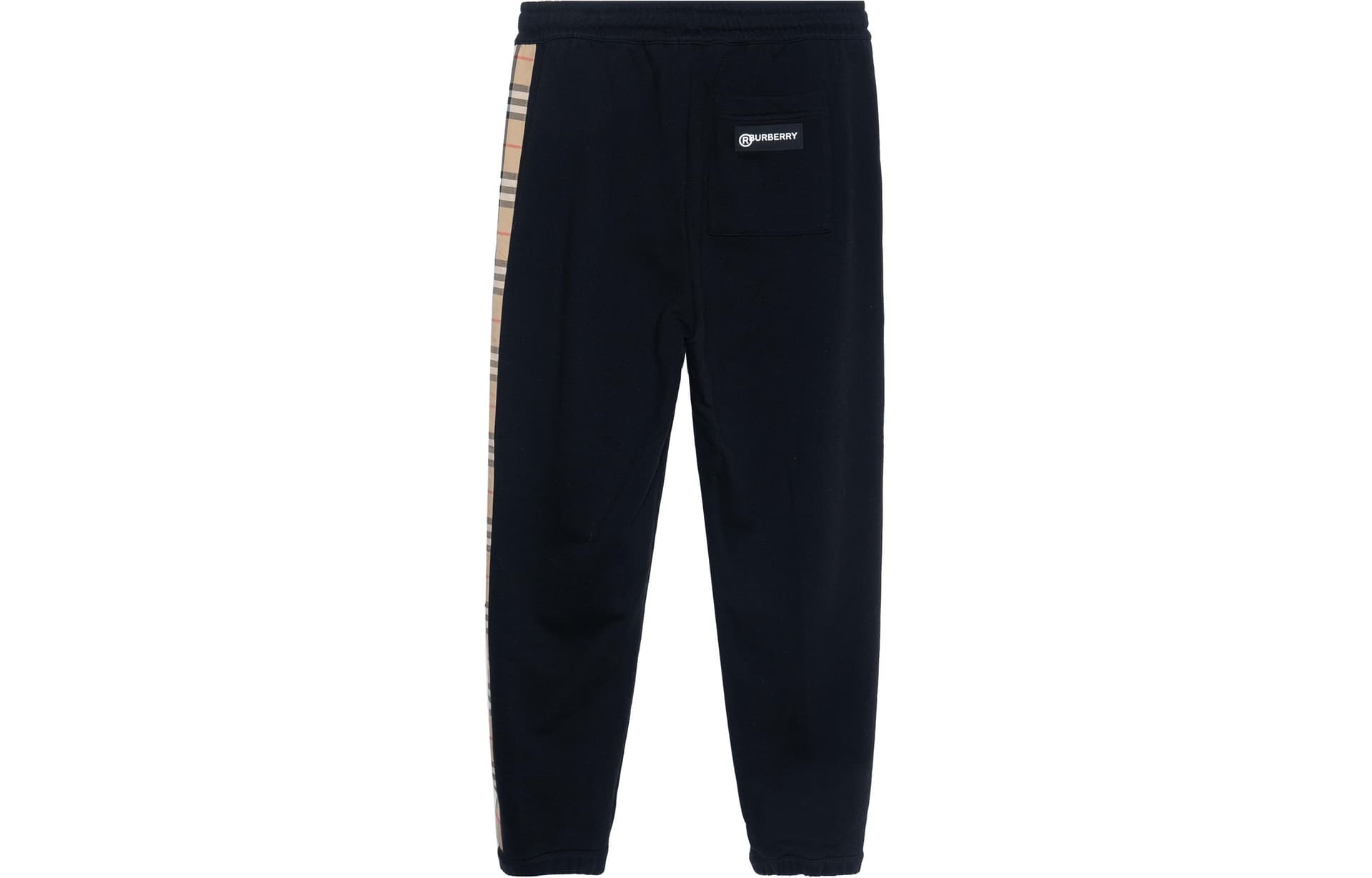 Штаны Burberry Check Jogger Pants Black - изображение 2