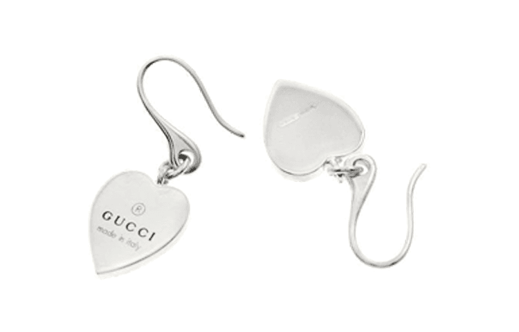 Серьги GUCCI Logo 925 - изображение 2