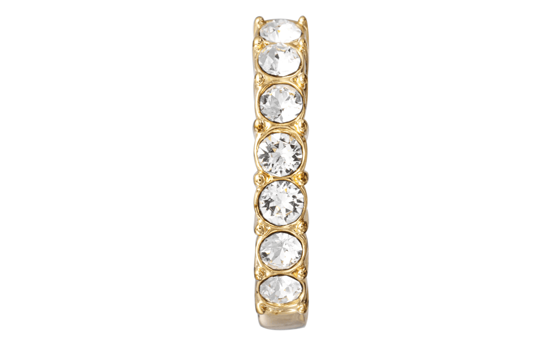 Серьги Серьги из искусственного кристалла Swarovski женские золото - изображение 2