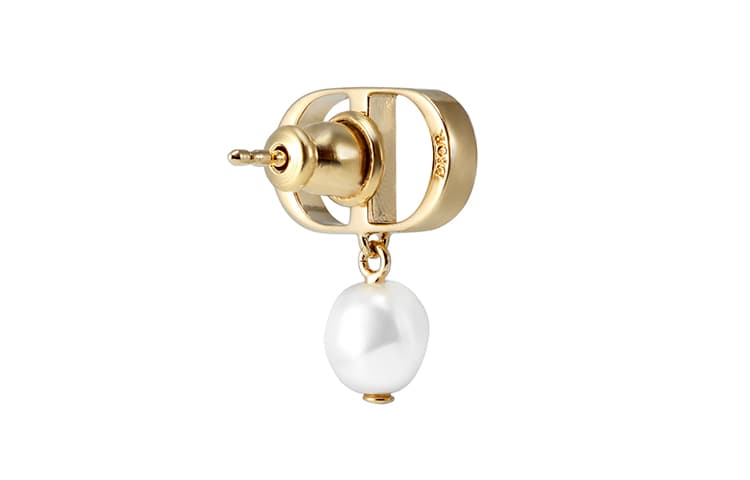 Серьги DIOR PETIT CD Metal Earrings Gold - изображение 8