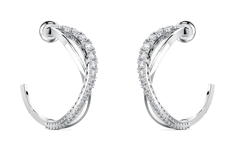 Серьги Swarovski Twist - изображение 2