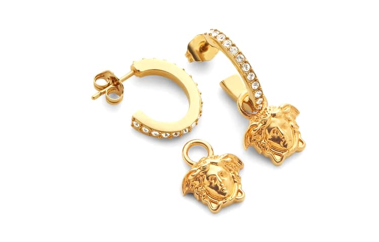 Серьги VERSACE LA MEDUSA CRYSTAL DROP - изображение 2