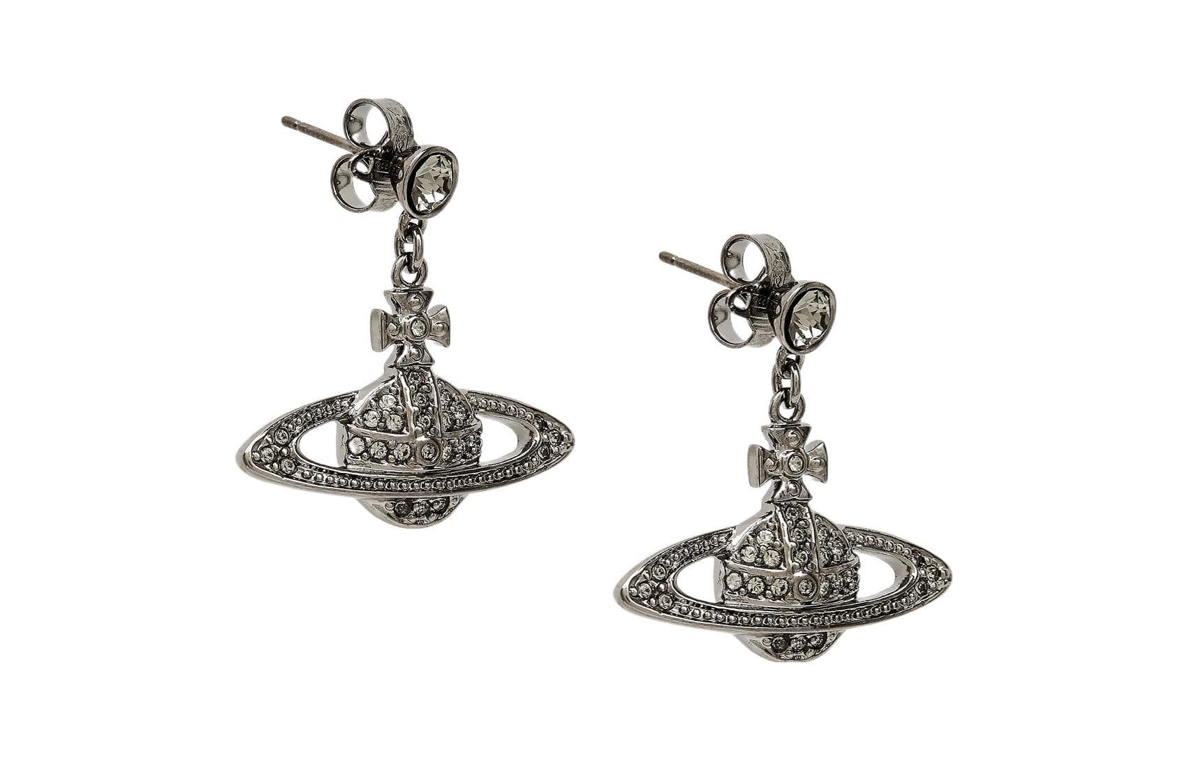 Серьги Vivienne Westwood MINI BAS RELIEF DROP - изображение 2