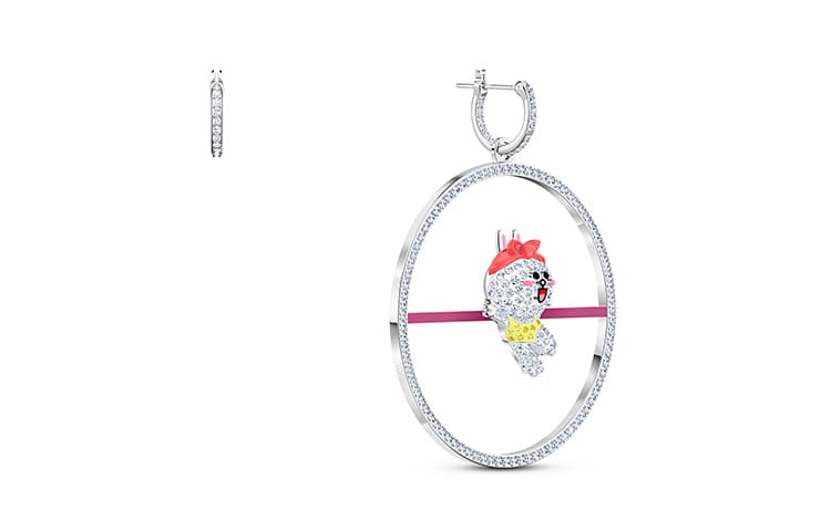 Серьги Swarovski x Line Friends Collection - изображение 2