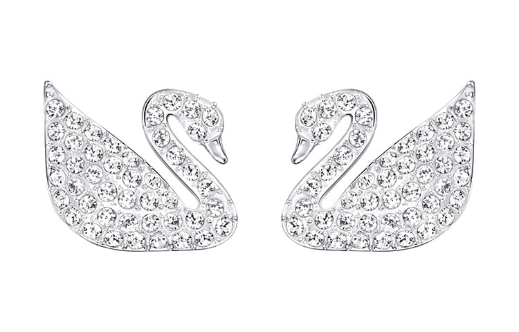 Серьги Swarovski Swan - изображение 1