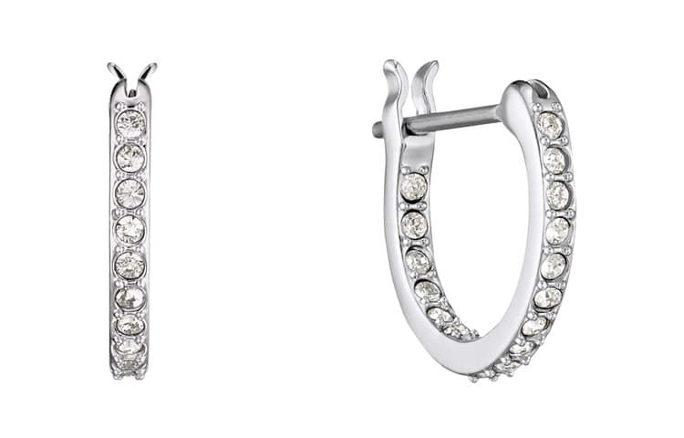Серьги Swarovski Iconic Swan Earrings Blue - изображение 4