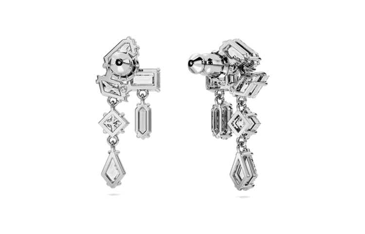 Серьги Серьги Swarovski Женские Прозрачные - изображение 2