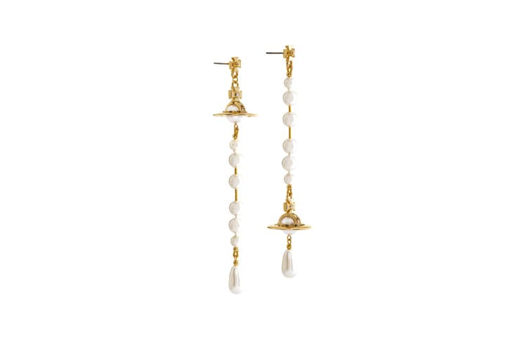 Серьги Vivienne Westwood Broken Pearl Earrings - изображение 2