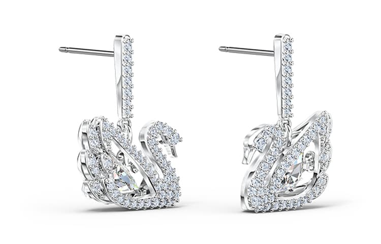 Серьги Swarovski Dancing Swan - изображение 2